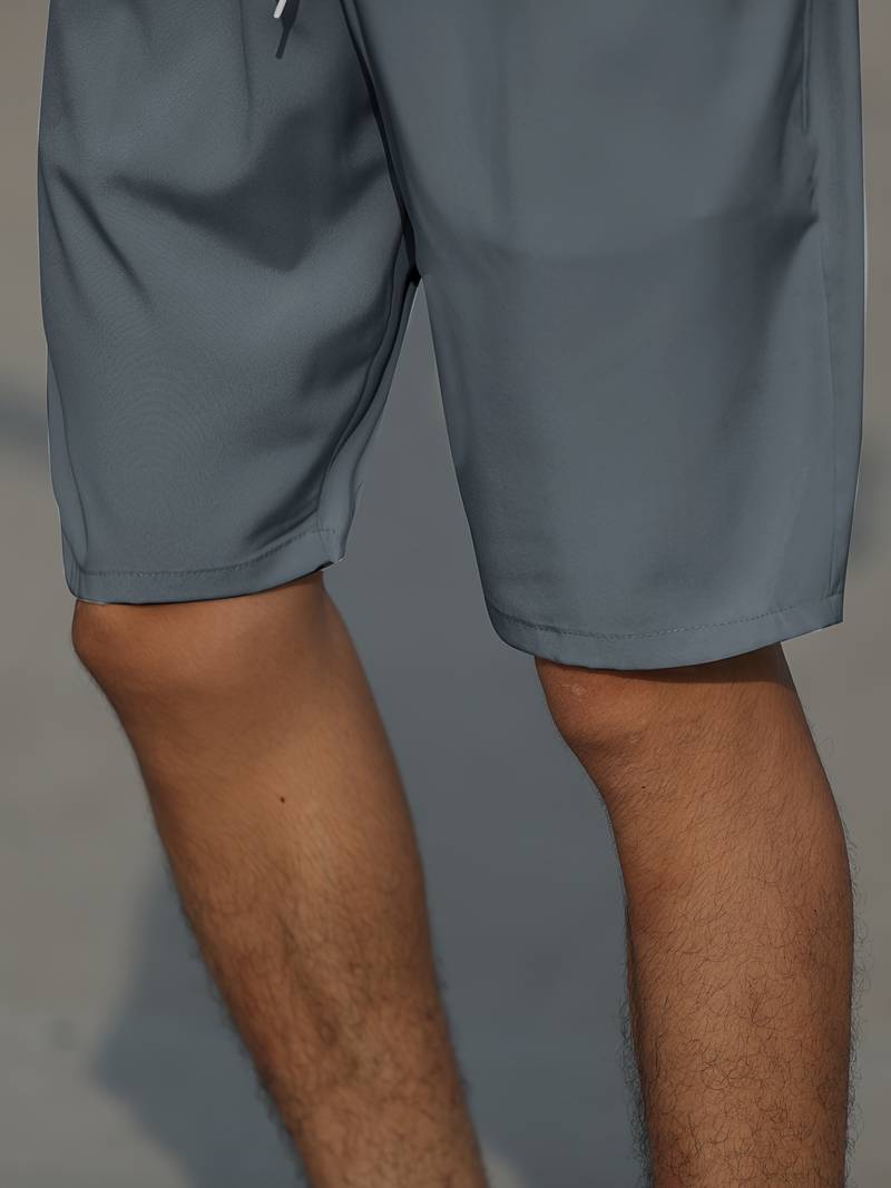 Herren-Shorts – Lässige Sommer-Shorts mit Kordelzug für Männer-Chaps Herrenmode