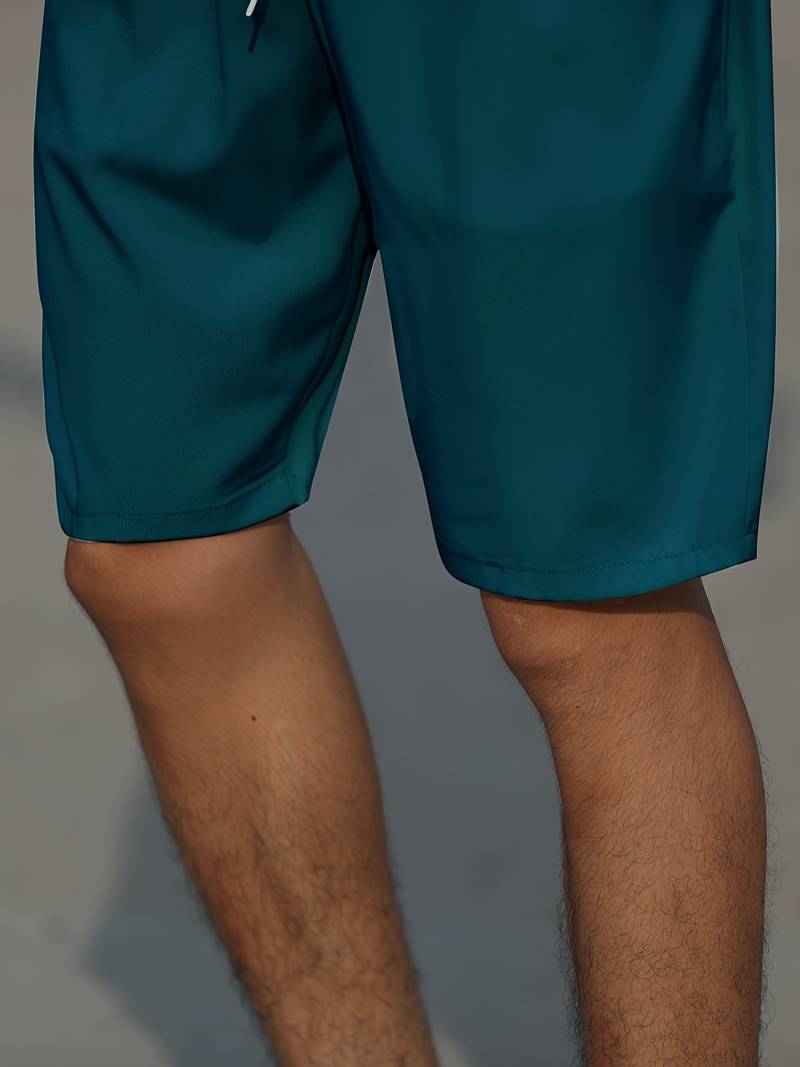 Herren-Shorts – Lässige Sommer-Shorts mit Kordelzug für Männer-Chaps Herrenmode