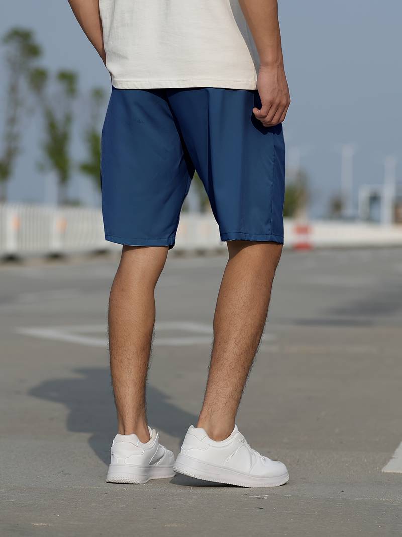 Herren-Shorts – Lässige Sommer-Shorts mit Kordelzug für Männer-Chaps Herrenmode