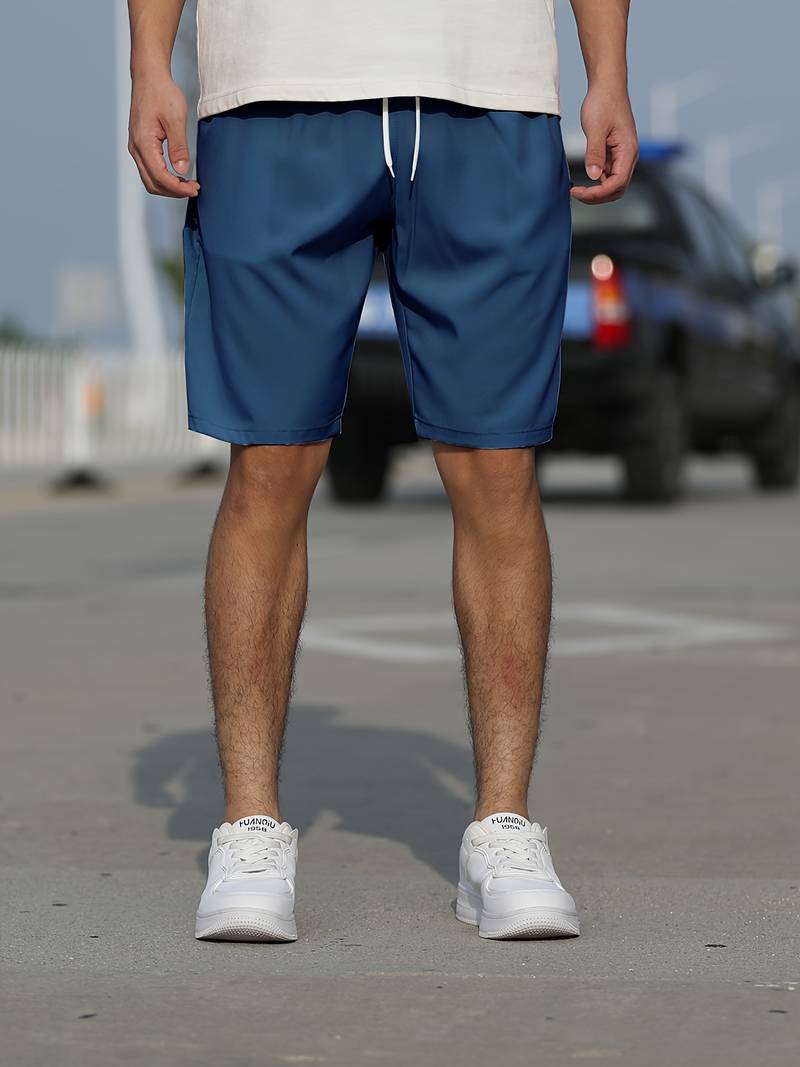 Herren-Shorts – Lässige Sommer-Shorts mit Kordelzug für Männer-Chaps Herrenmode