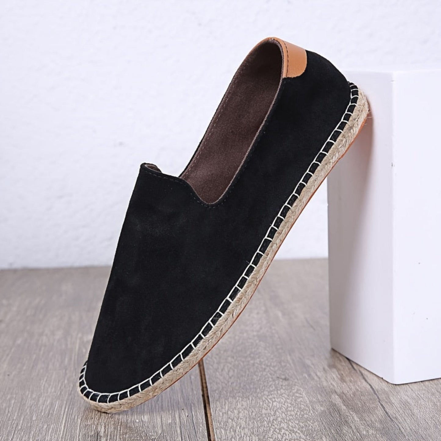 Herren Sommerschuhe - Flach - Slip-On - Leichte Schuhe - Herren Espadrilles-Chaps Herrenmode