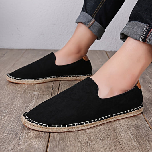 Herren Sommerschuhe - Flach - Slip-On - Leichte Schuhe - Herren Espadrilles-Chaps Herrenmode