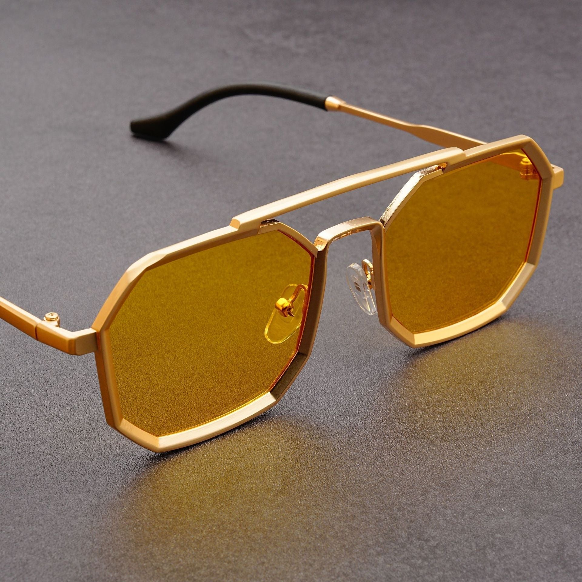 Herren-Sonnenbrillen | Eckig | Trendy | Polarisierte Sonnenbrillen | Sunnies für Jungs-Chaps Herrenmode