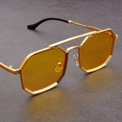 Herren-Sonnenbrillen | Eckig | Trendy | Polarisierte Sonnenbrillen | Sunnies für Jungs-Chaps Herrenmode