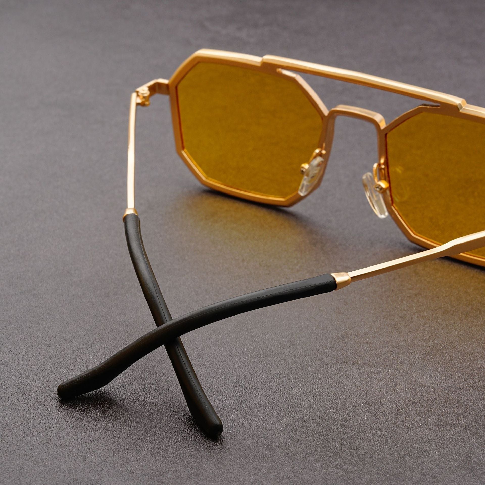 Herren-Sonnenbrillen | Eckig | Trendy | Polarisierte Sonnenbrillen | Sunnies für Jungs-Chaps Herrenmode