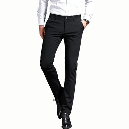 Herrenhosen – Smart Casual – Schmaler Schnitt – Stretchhosen – Anzughosen-Chaps Herrenmode