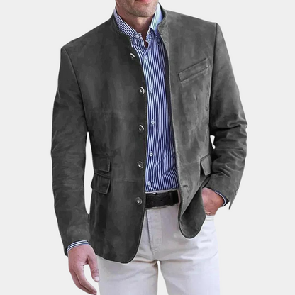 Herrenjacke | Business Casual | Einreihig | Blazerjacke | Herrenblazer-Chaps Herrenmode