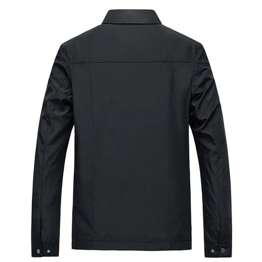 Herrenjacke – mit Reißverschluss – leicht – Harrington-Jacke – winddicht-Chaps Herrenmode