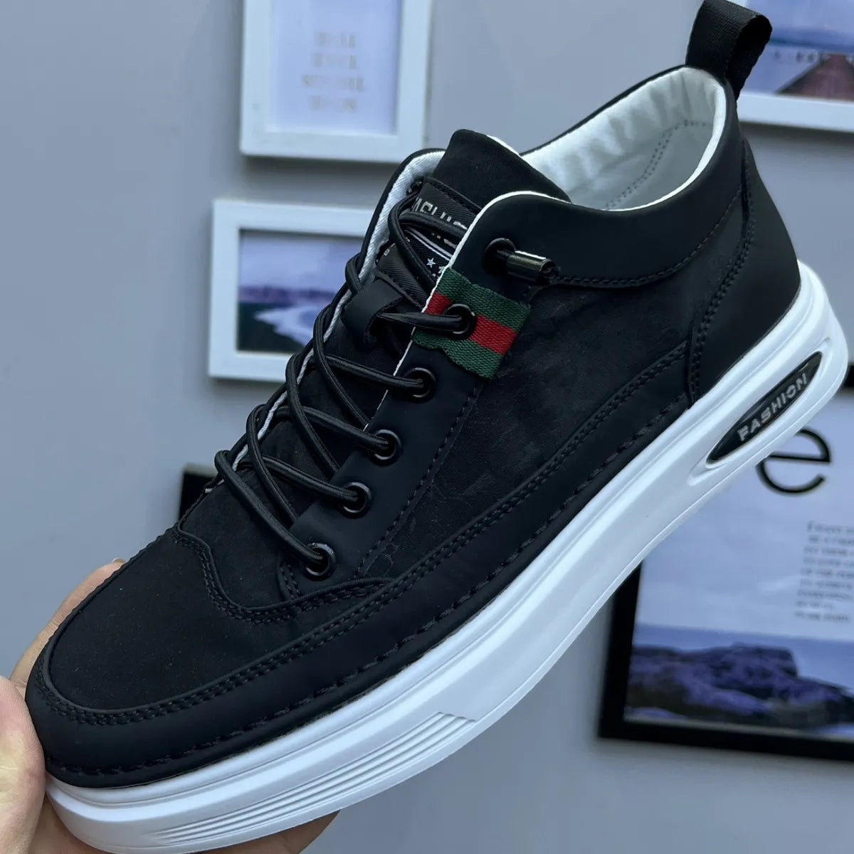 Herrenschuhe – Orthopädische Schuhe – Atmungsaktive Schuhe – Wanderschuhe – Schlüpfschuhe-Chaps Herrenmode