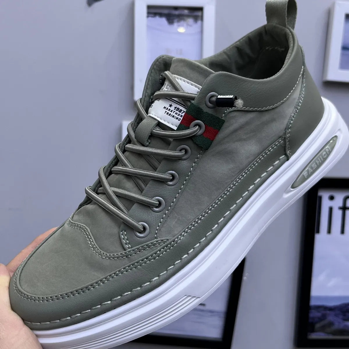 Herrenschuhe – Orthopädische Schuhe – Atmungsaktive Schuhe – Wanderschuhe – Schlüpfschuhe-Chaps Herrenmode