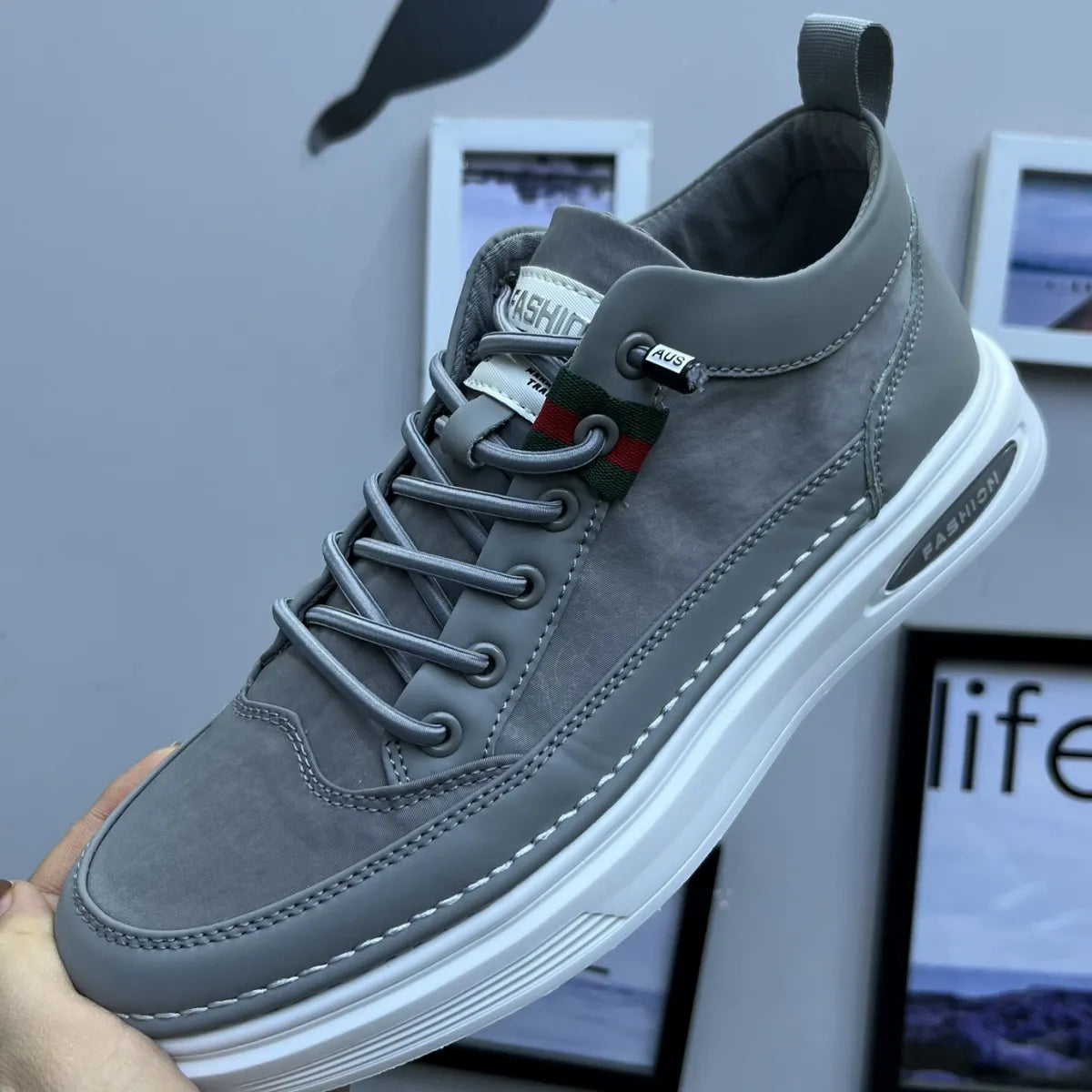 Herrenschuhe – Orthopädische Schuhe – Atmungsaktive Schuhe – Wanderschuhe – Schlüpfschuhe-Chaps Herrenmode