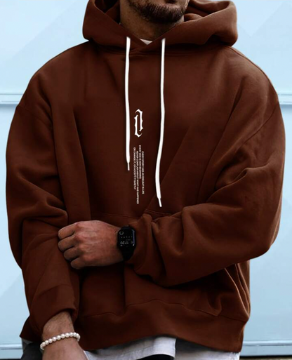 Hoodie - Gemütlicher Pullover mit Kordelzug und Tasche für Männer-Chaps Herrenmode