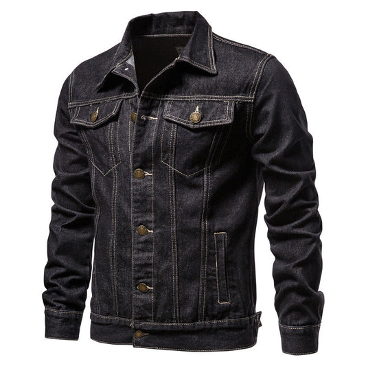 Jeansjacke | Klassisch | Button-Up | Jeansjacke | Herrenjacke-Chaps Herrenmode