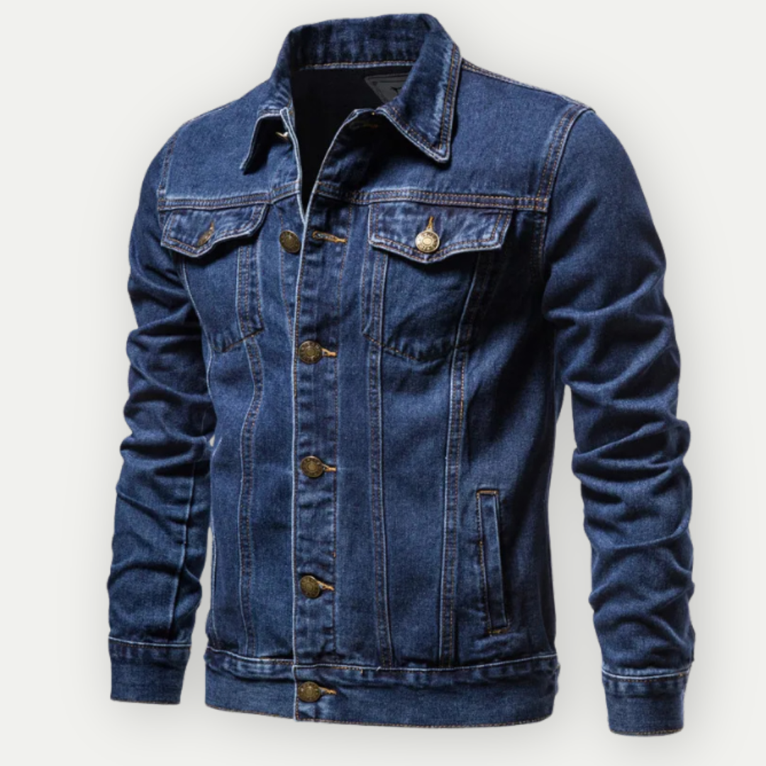 Jeansjacke - Klassisch - Regular Fit - Jeansjacke - Herren Jeansjacke-Chaps Herrenmode