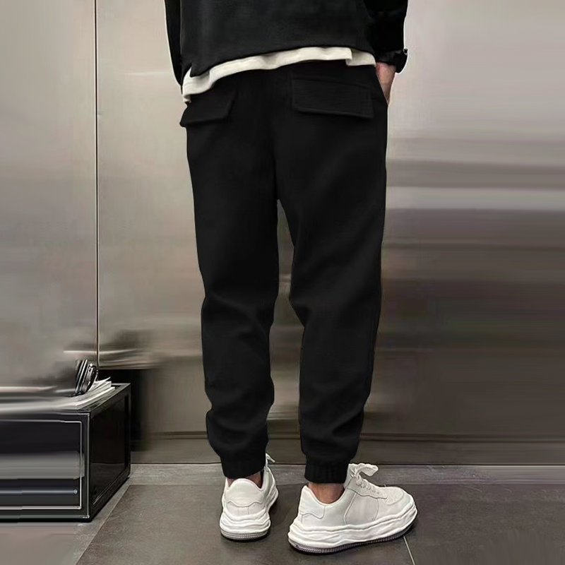 Jogger | Kordelzug | Lockere Passform | Jogginghose | Jogginghose für Herren-Chaps Herrenmode