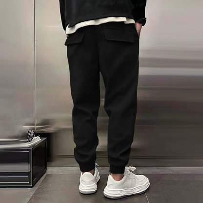 Jogger | Kordelzug | Lockere Passform | Jogginghose | Jogginghose für Herren-Chaps Herrenmode