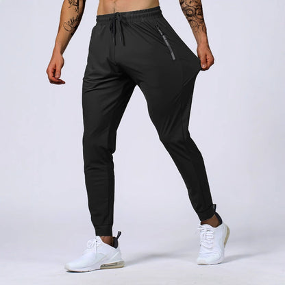 Jogginghose – Kordelzug – Skinny – Jogginghose – Trainingshose für Männer-Schwarz-XS-Chaps Herrenmode