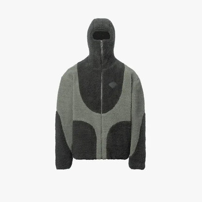 Kapuzenpullover mit Reißverschluss – Warm – Bequem – Fleece-Kapuzenpullover – Herren-Kapuzenpullover-Grau-XS-Chaps Herrenmode