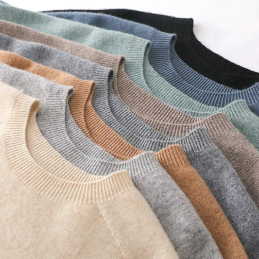 Kaschmir-T-Shirt | Kurzarm | Strick | Herrenbekleidung-Chaps Herrenmode