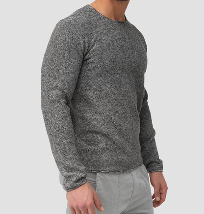 Langarm-Shirt – Lässiger Rundhalspullover für Männer-Chaps Herrenmode