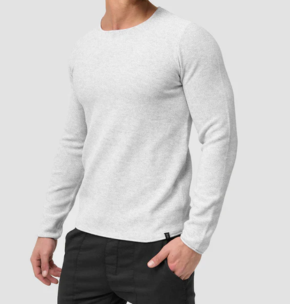 Langarm-Shirt – Lässiger Rundhalspullover für Männer-Chaps Herrenmode