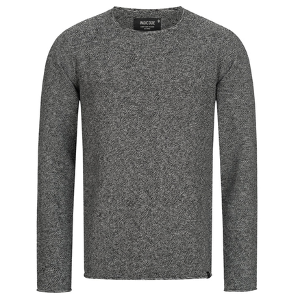 Langarm-Shirt – Lässiger Rundhalspullover für Männer-Holzkohle-Mix-XS-Chaps Herrenmode