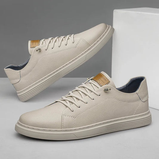 Leder-Sneaker | Alltag | Laufen | Slipper-Sneaker | Herrenschuhe-Chaps Herrenmode