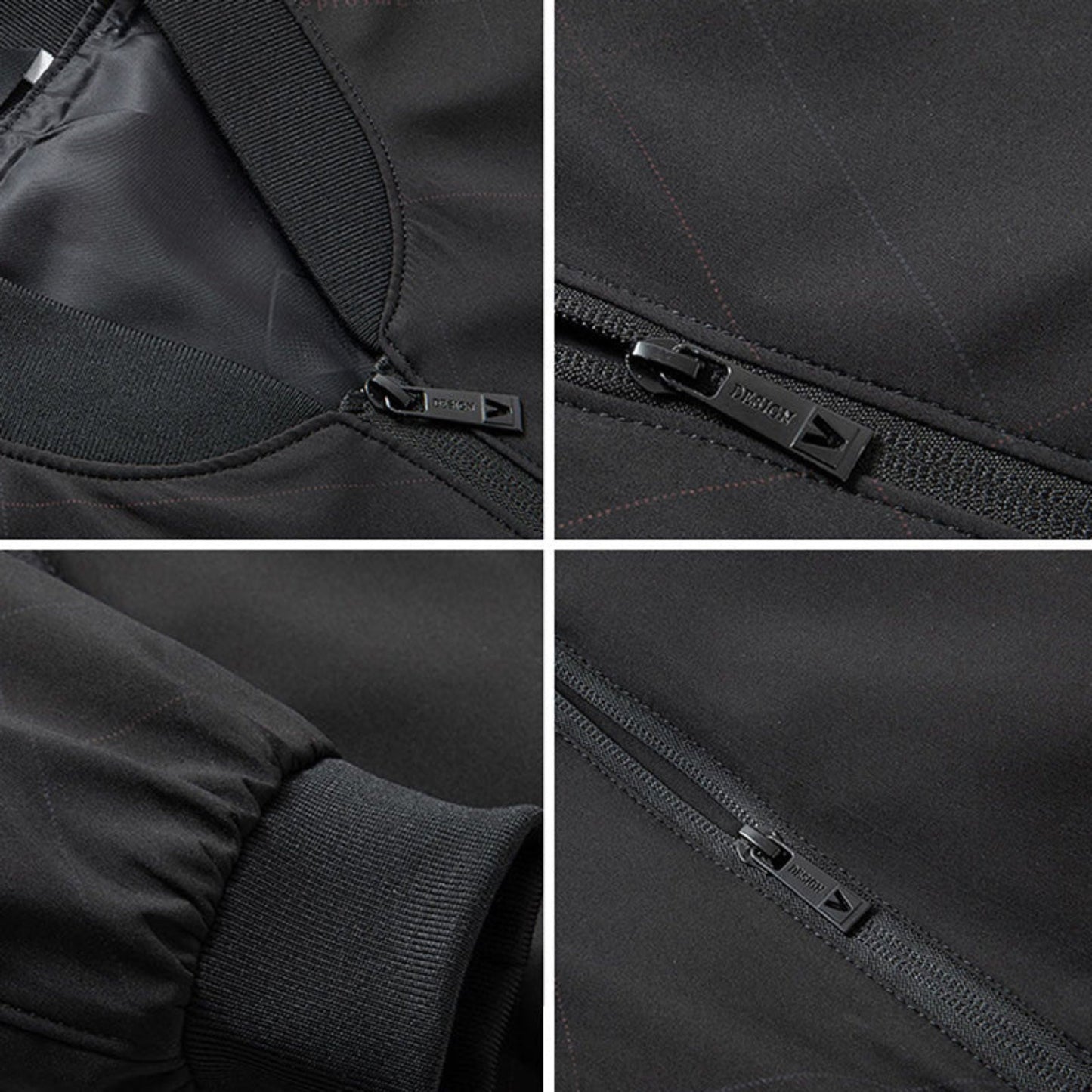 Leichte Jacke – Lässige Windjacke mit Reißverschluss für Männer-Chaps Herrenmode