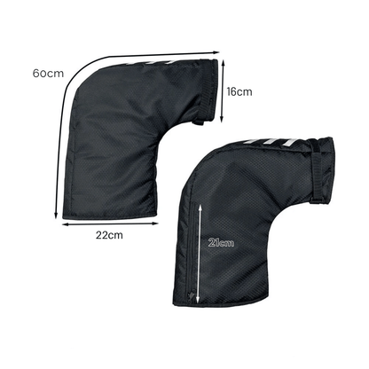Lenkerhandschuhe - Wasser- und winddichte Fahrradlenkerhandschuhe-Chaps Herrenmode