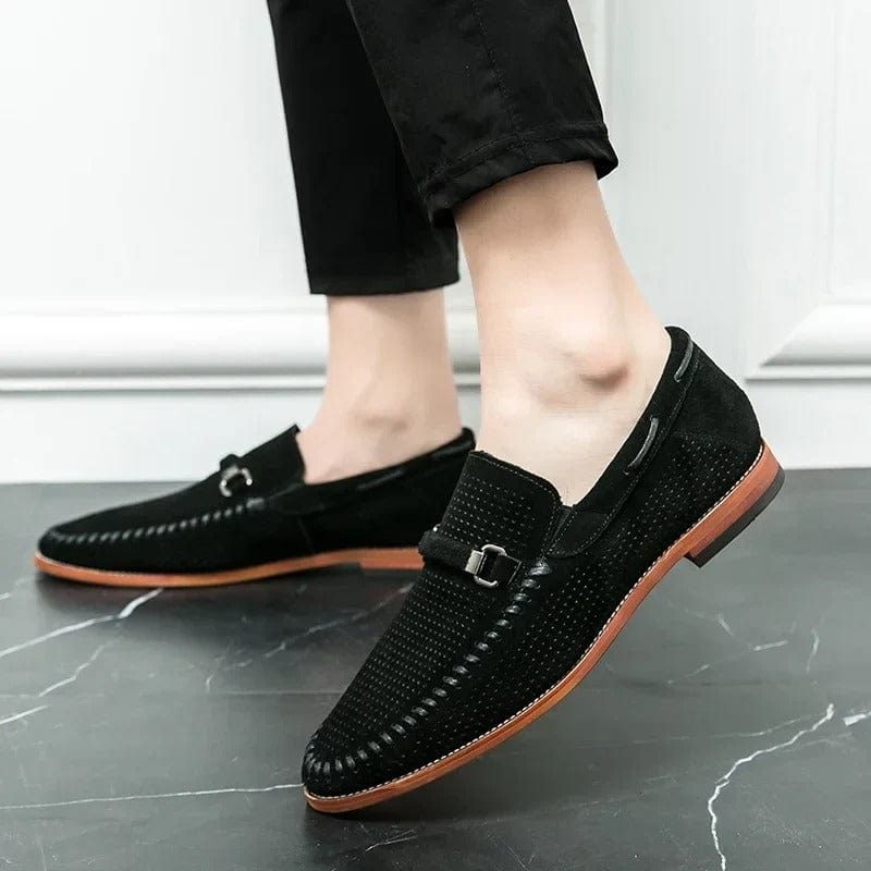 Loafer – atmungsaktiv – Slip-On – Wildleder-Loafer – Herrenschuhe-Chaps Herrenmode