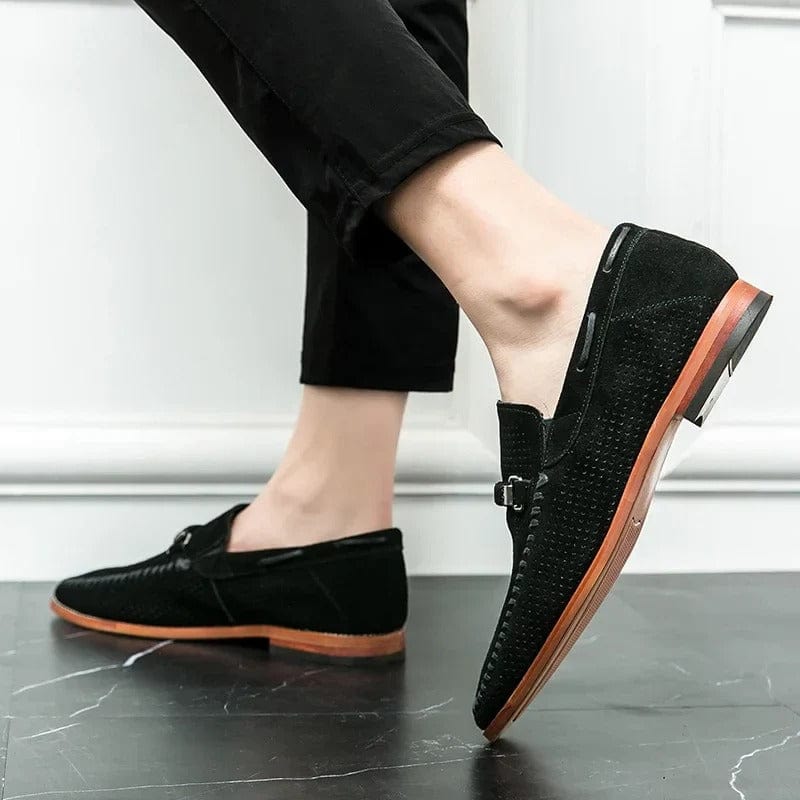 Loafer – atmungsaktiv – Slip-On – Wildleder-Loafer – Herrenschuhe-Chaps Herrenmode