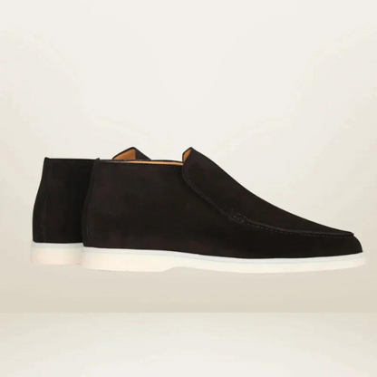 Loafers | Slip-Ons | Leder | Wildleder | Herrenschuhe-Schwarz-38-Chaps Herrenmode