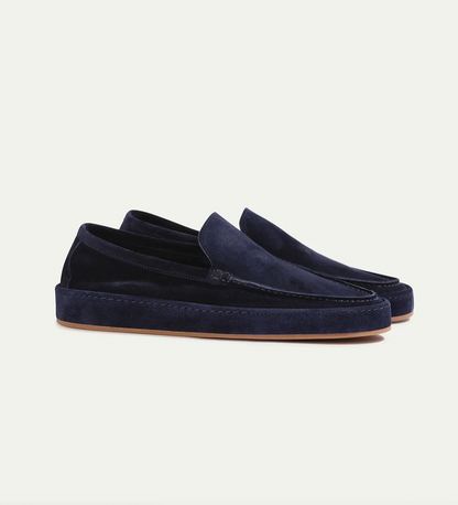 Mokassins - Bequeme flache Slipper für Männer aus Wildleder Loafer Schuhe-Chaps Herrenmode