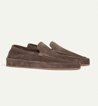Mokassins - Bequeme flache Slipper für Männer aus Wildleder Loafer Schuhe-Chaps Herrenmode