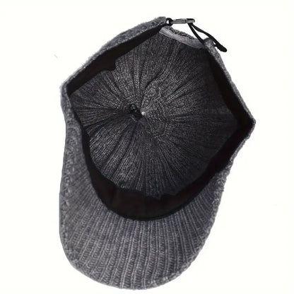 Mütze - Unisex - Verstellbar - Strickmütze - Herrenmütze-Chaps Herrenmode