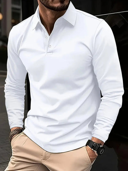 Myles Pulli | Lässiges Revershemd für Männer-Weiß-S-Chaps Herrenmode
