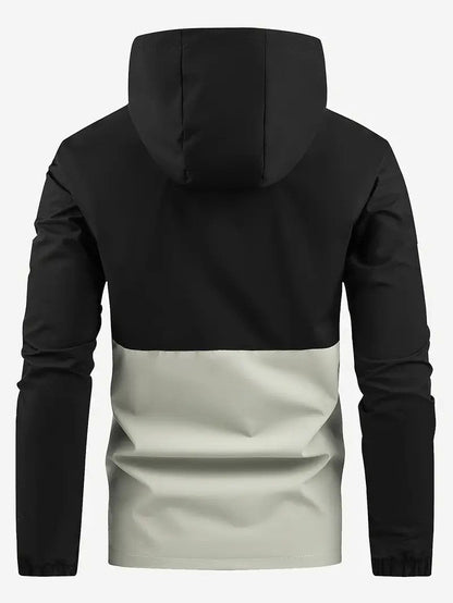 Nicolas Windbreaker Jacke | Herren Outdoor Jacke mit Kapuze-Chaps Herrenmode