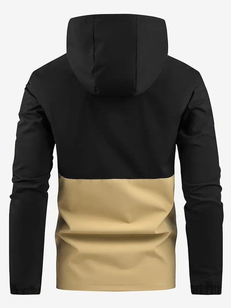 Nicolas Windbreaker Jacke | Herren Outdoor Jacke mit Kapuze-Chaps Herrenmode
