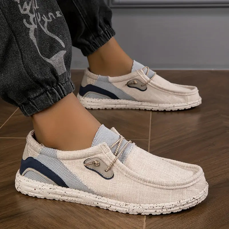Nikolai Schuhe | Atmungsaktive Freizeitschuhe für Männer-Weiß-40-Chaps Herrenmode