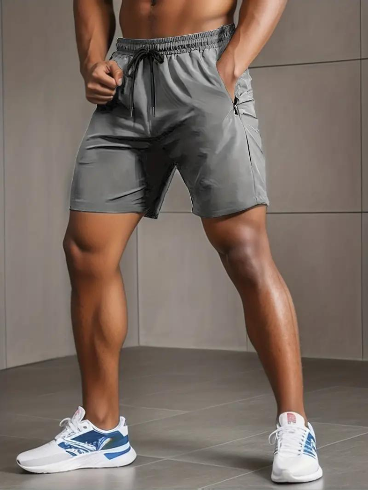 Nikos Workout Shorts | Schnell trocknende Sportshorts für Männer-Chaps Herrenmode