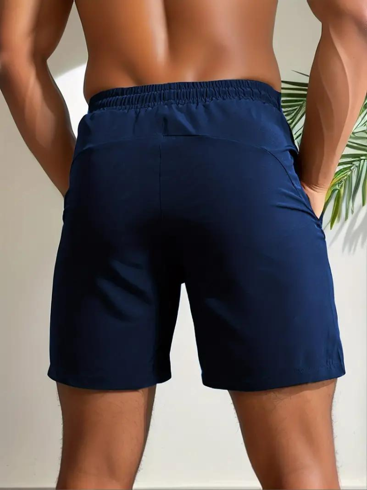 Nikos Workout Shorts | Schnell trocknende Sportshorts für Männer-Chaps Herrenmode