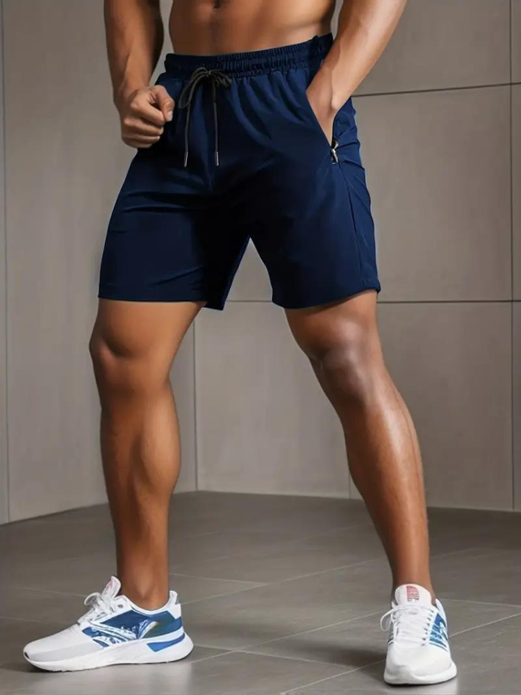 Nikos Workout Shorts | Schnell trocknende Sportshorts für Männer-Chaps Herrenmode