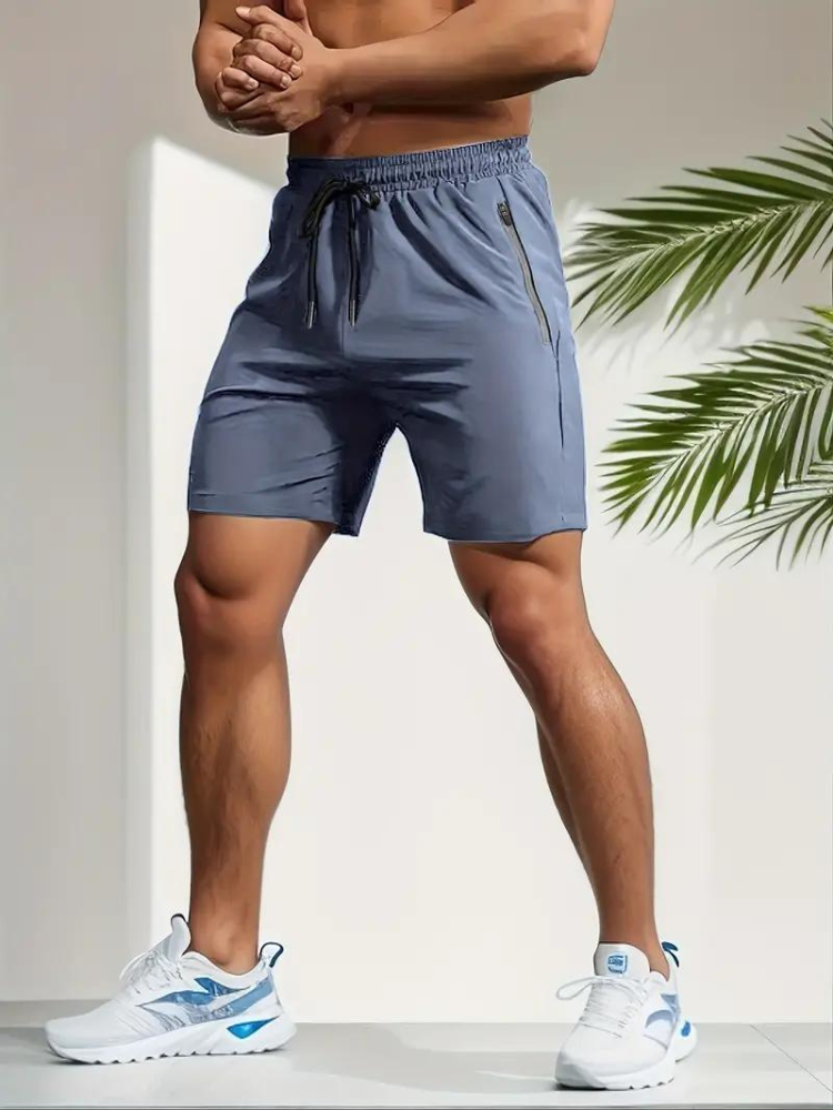 Nikos Workout Shorts | Schnell trocknende Sportshorts für Männer-Chaps Herrenmode