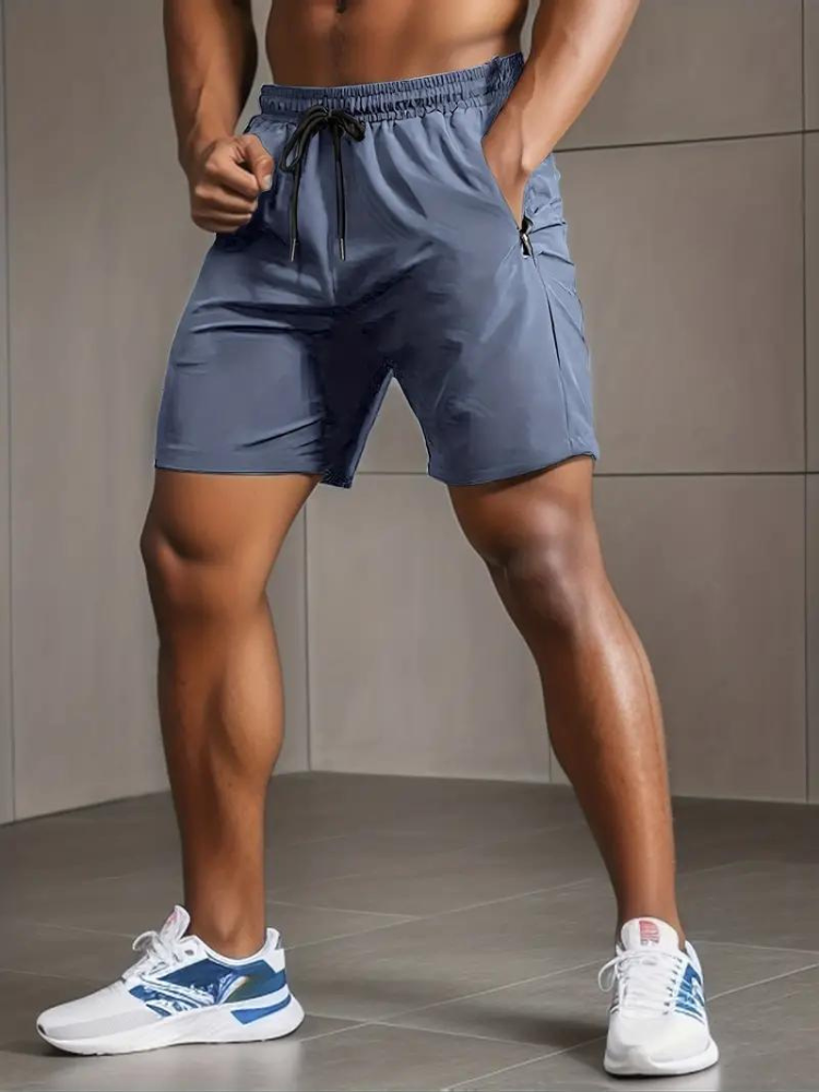Nikos Workout Shorts | Schnell trocknende Sportshorts für Männer-Chaps Herrenmode
