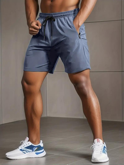 Nikos Workout Shorts | Schnell trocknende Sportshorts für Männer-Chaps Herrenmode