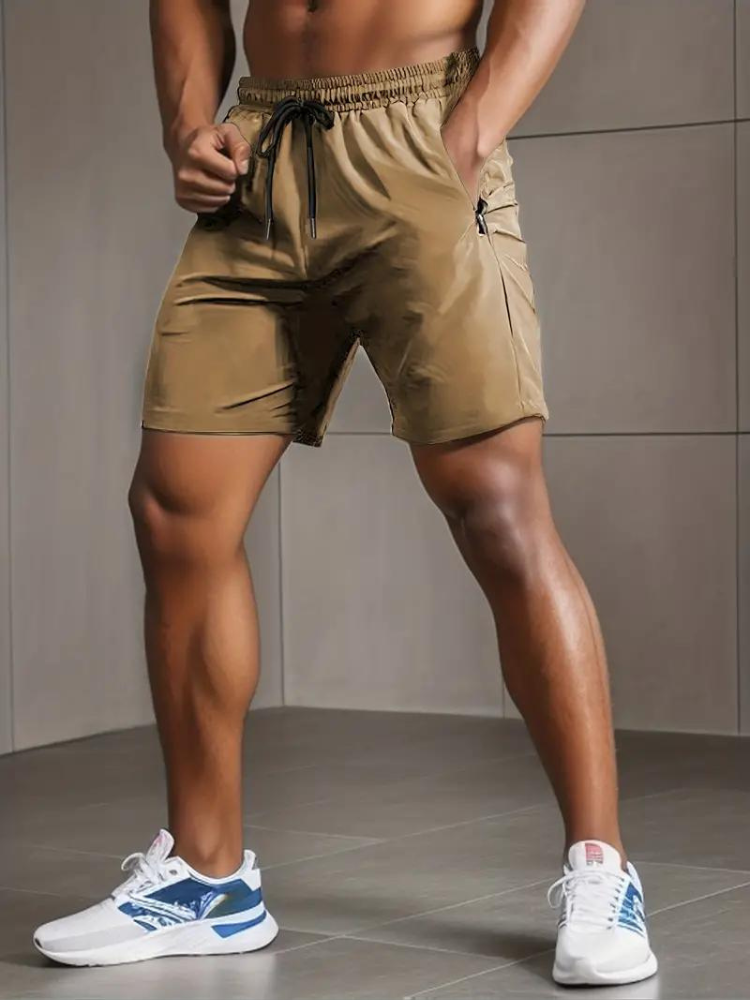 Nikos Workout Shorts | Schnell trocknende Sportshorts für Männer-Chaps Herrenmode
