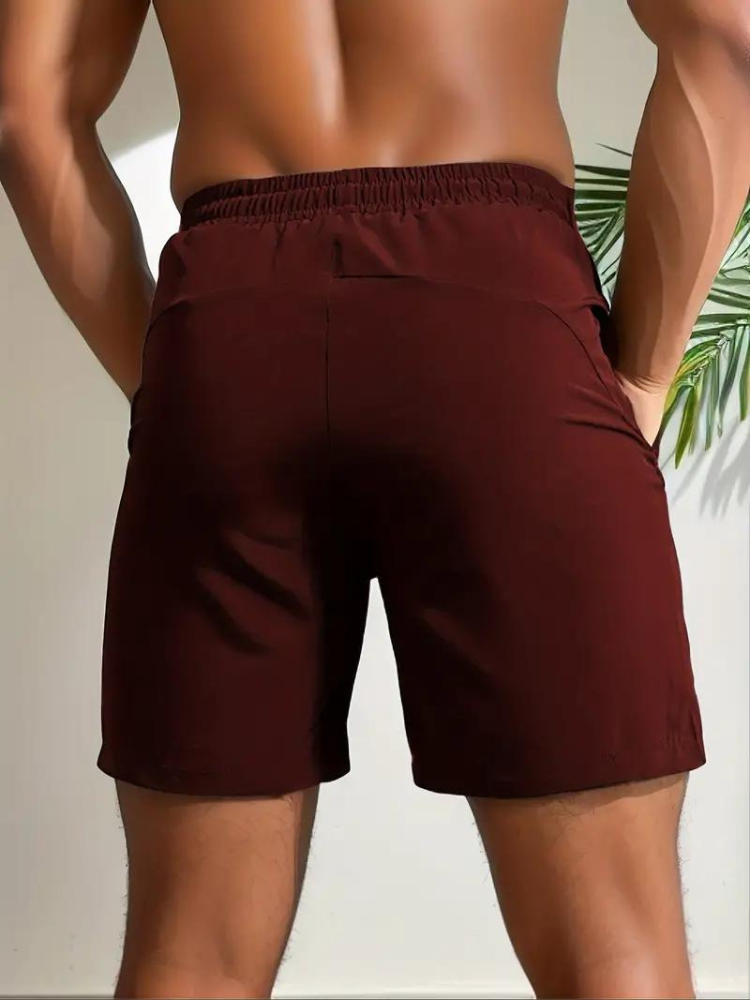 Nikos Workout Shorts | Schnell trocknende Sportshorts für Männer-Chaps Herrenmode