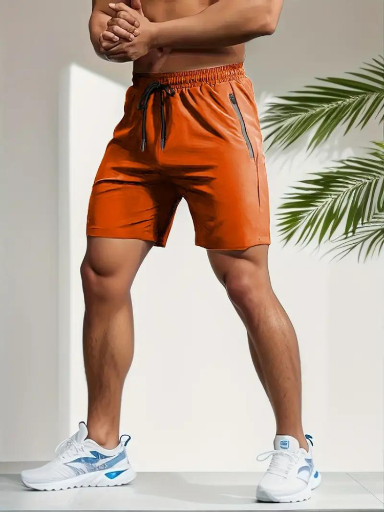 Nikos Workout Shorts | Schnell trocknende Sportshorts für Männer-Chaps Herrenmode