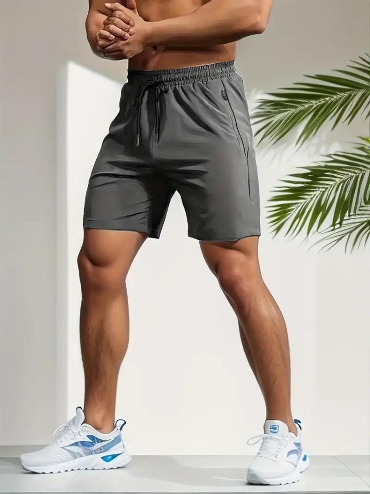 Nikos Workout Shorts | Schnell trocknende Sportshorts für Männer-Chaps Herrenmode