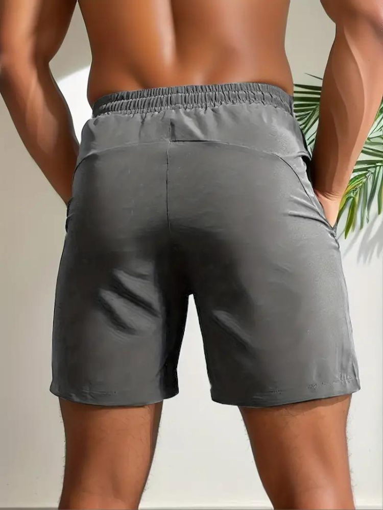 Nikos Workout Shorts | Schnell trocknende Sportshorts für Männer-Chaps Herrenmode